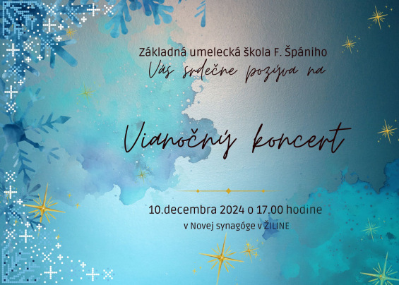 Pozvanka Vianocny koncert 2024 2